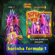 horinha formula 1